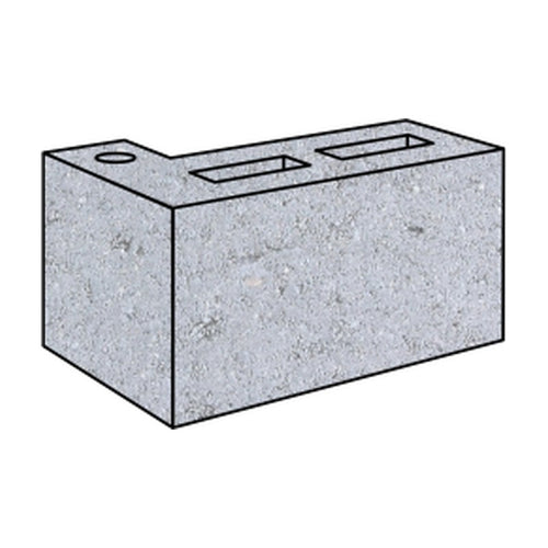 100mm Corner Return Grey Block (10.25)