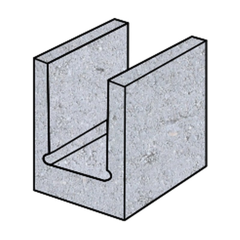 200mm Half Lintel Grey Block (20.13)