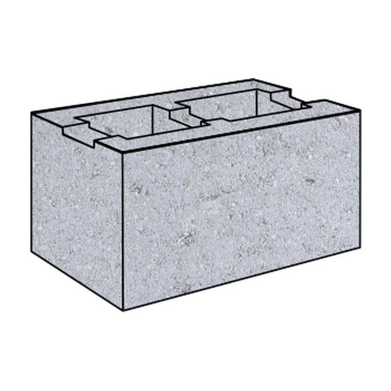 200mm Channel Grey Block (20.42)
