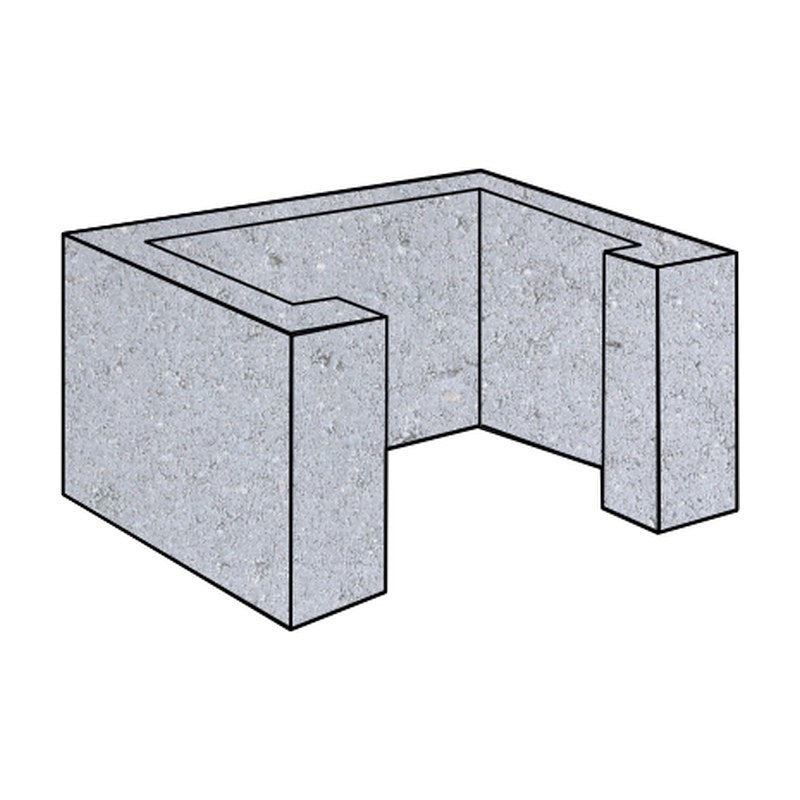 300mm Cleanout Grey Block (30.45)