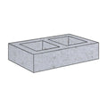 300mm Half Height Standard Grey Block (30.71)