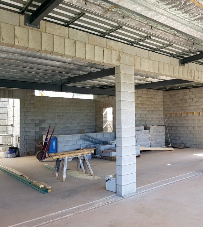 150mm Louvre Block Grey Block (15.745)