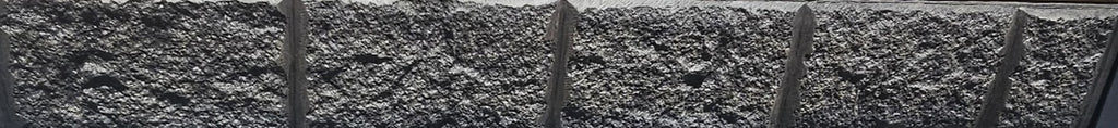 Concrete Sleeper - Sealed Block Storm Grey - finish close-up