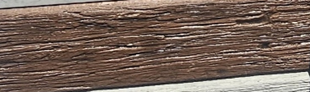 Concrete Sleeper - Timber Look Mocha - finish close-up