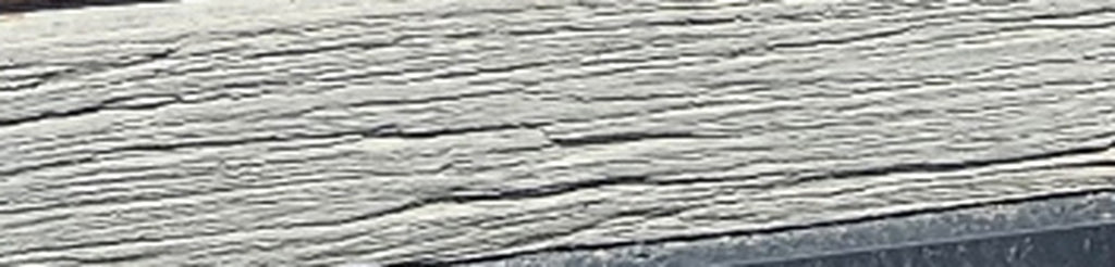Concrete Sleeper - Timber Look Plain Grey - finish close-up